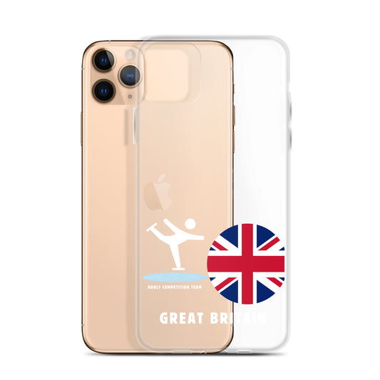 Clear "Great Britain Adult Competition Team" Case for iPhone®
