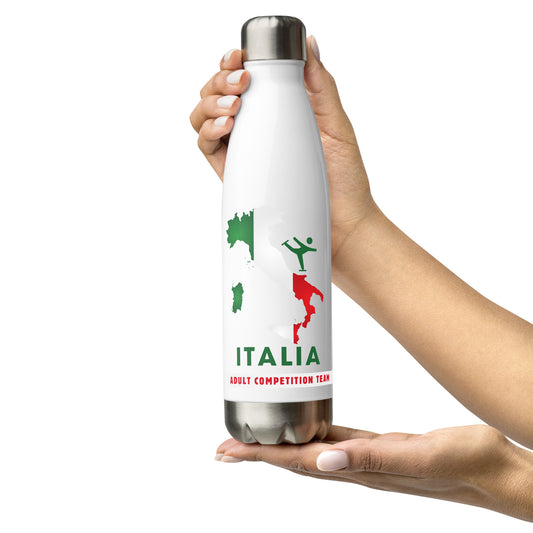 Country Pride: ITALIA Stainless steel water bottle